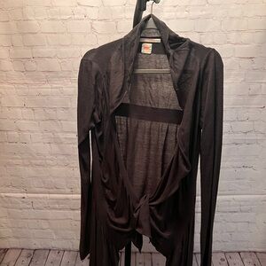 ❤️ NOLITA Italian Draped Open-Front CARDIGAN
